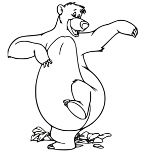 Jungle book coloring pages printable for free download