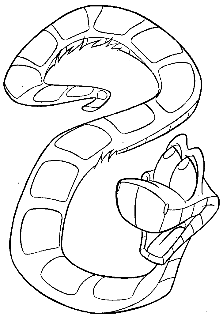 Jungle book coloring pages