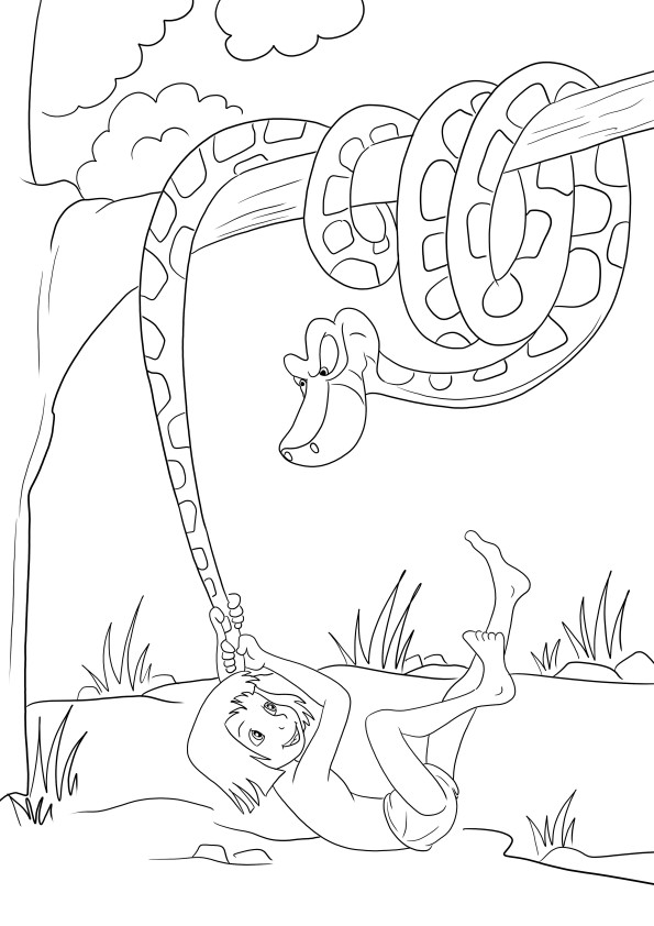A collectn of free printable pictures of the jungle book characters