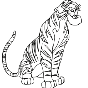 Jungle book coloring pages printable for free download