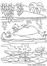 Jungle book coloring pages on coloring