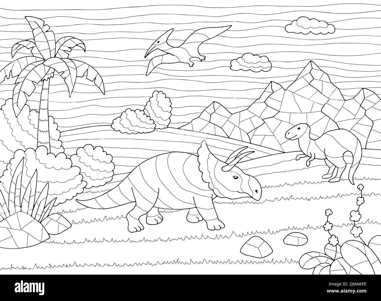 Jungle book stock vector images