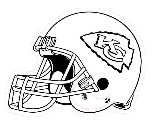 Kansas city chiefs coloring pages