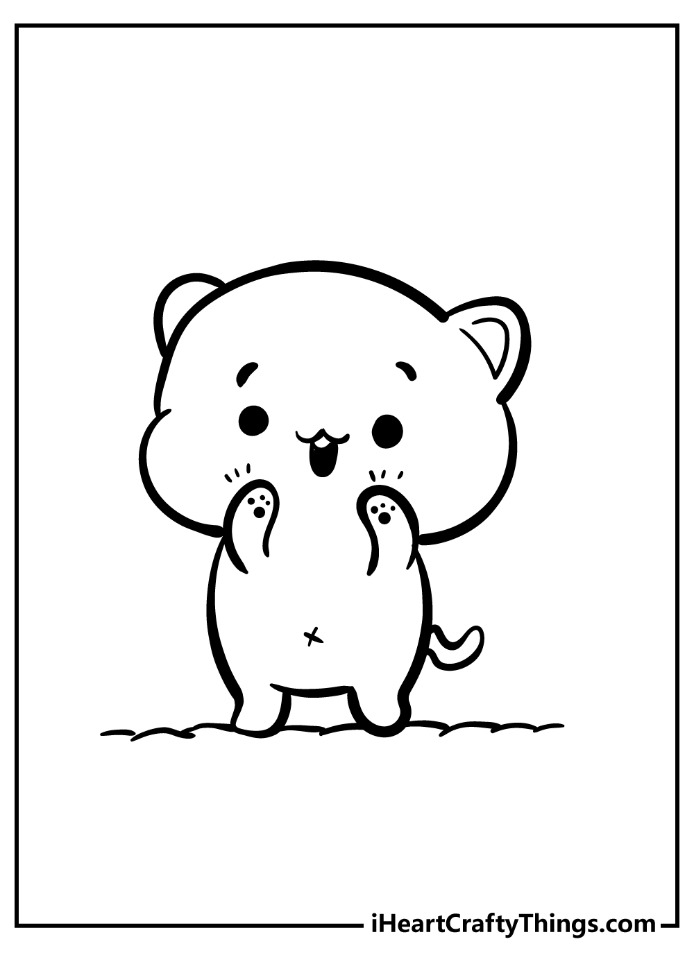 Kawaii coloring pages free printables