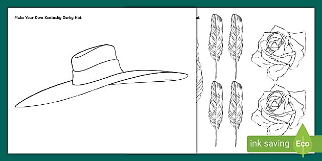Kentucky derby hat activity usa resources