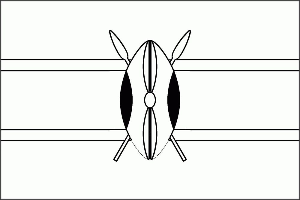 Kenya coloring pages