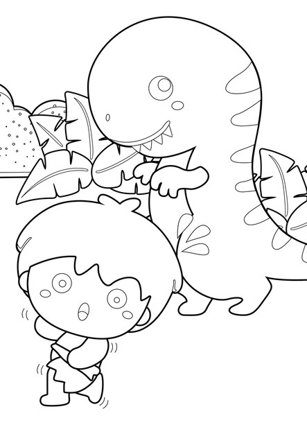 Page ghost with knife coloring page images