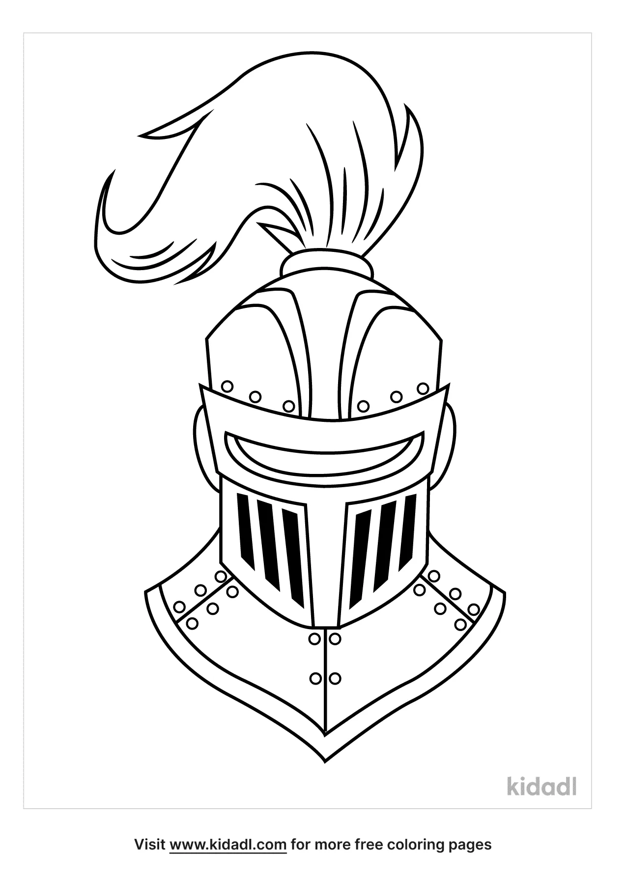 Free medieval helmet coloring page coloring page printables