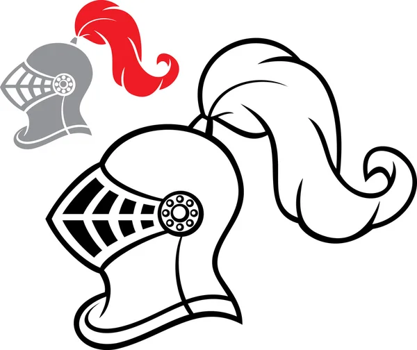 Knight helmet vector images
