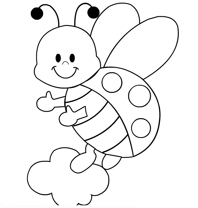 Ladybug coloring pages
