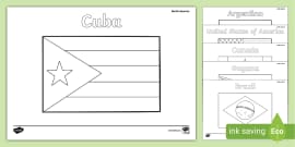 Flags of south america louring pages teacher made