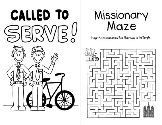 X lds church activitycoloring pagesbook pages