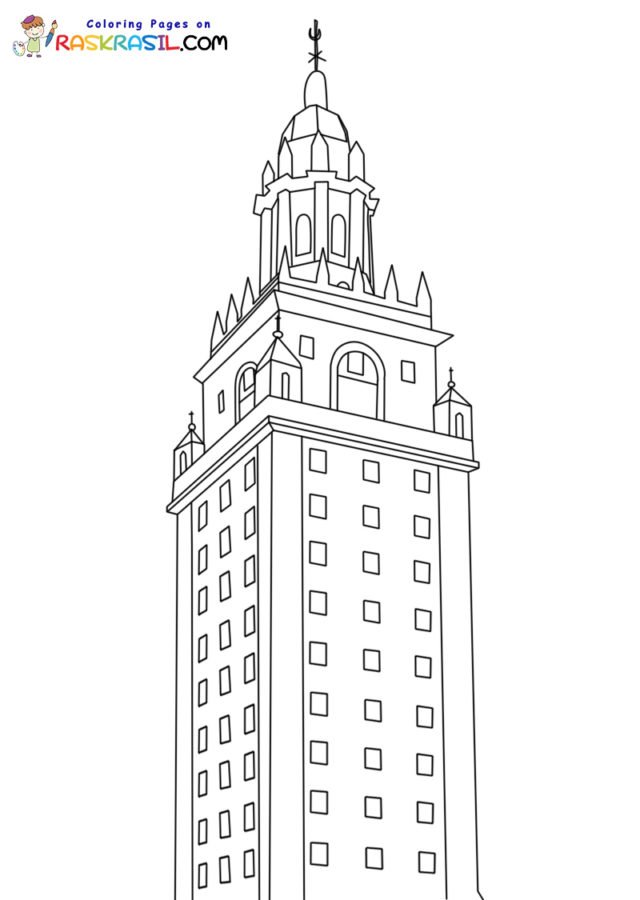 Florida coloring pages printable for free download