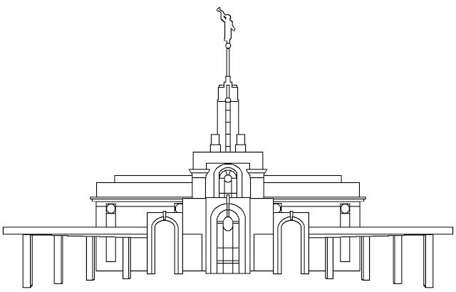 Temple coloring pages utah temples temple coloring pages