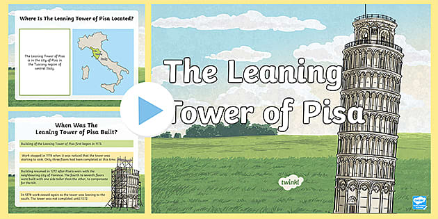 Ks the leaning tower of pisa powerpoint teacher made