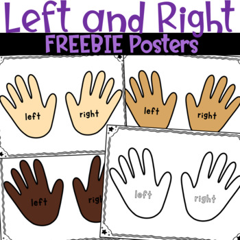 Left and right hand printable tpt
