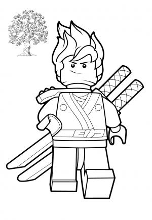 Free printable lego coloring pages for adults and kids