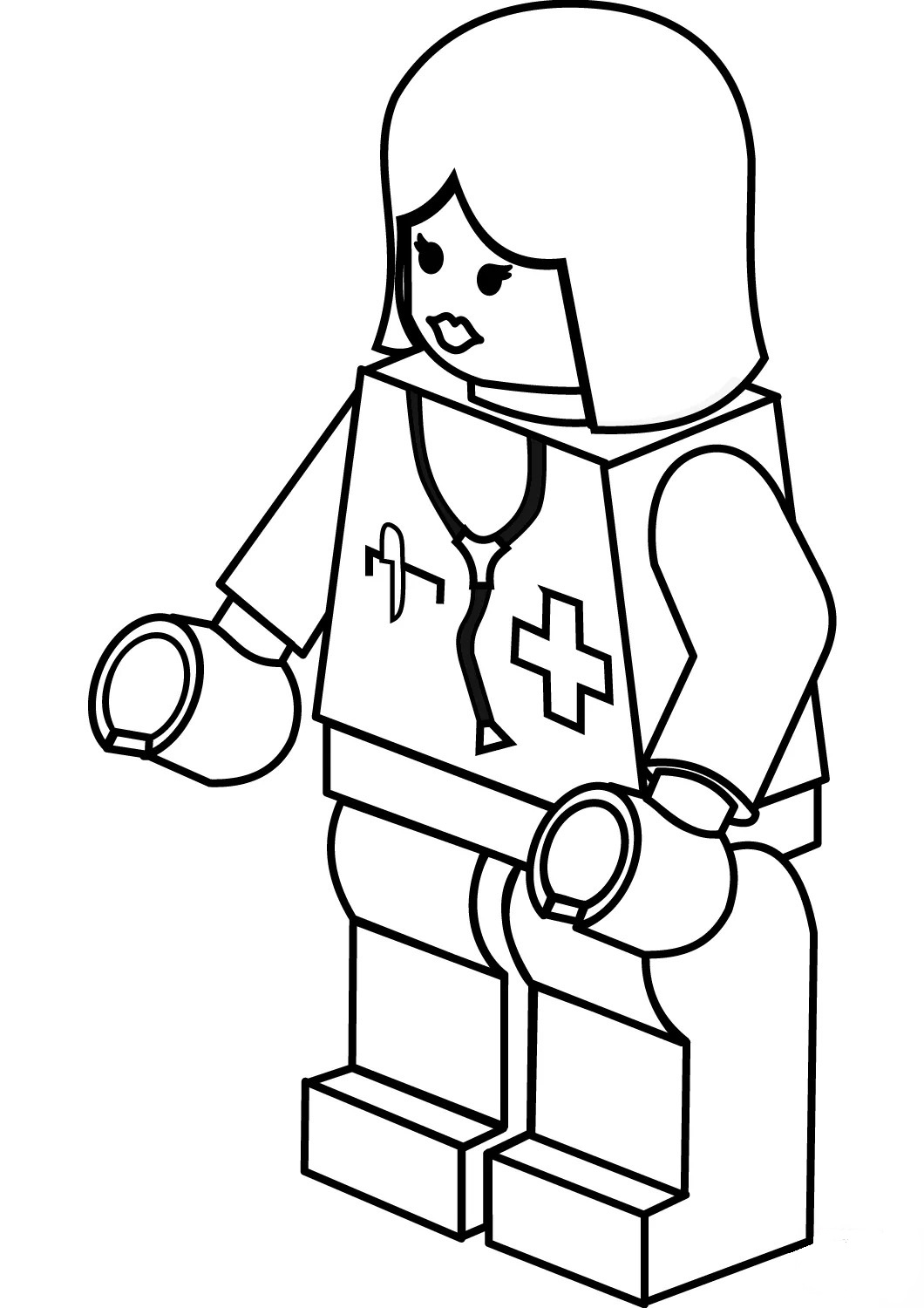 Coloring pages cool doctor coloring pages for preschool lego lady page free printable