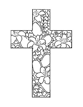 Lent coloring bundle pages lent activities lent by elizabeth a