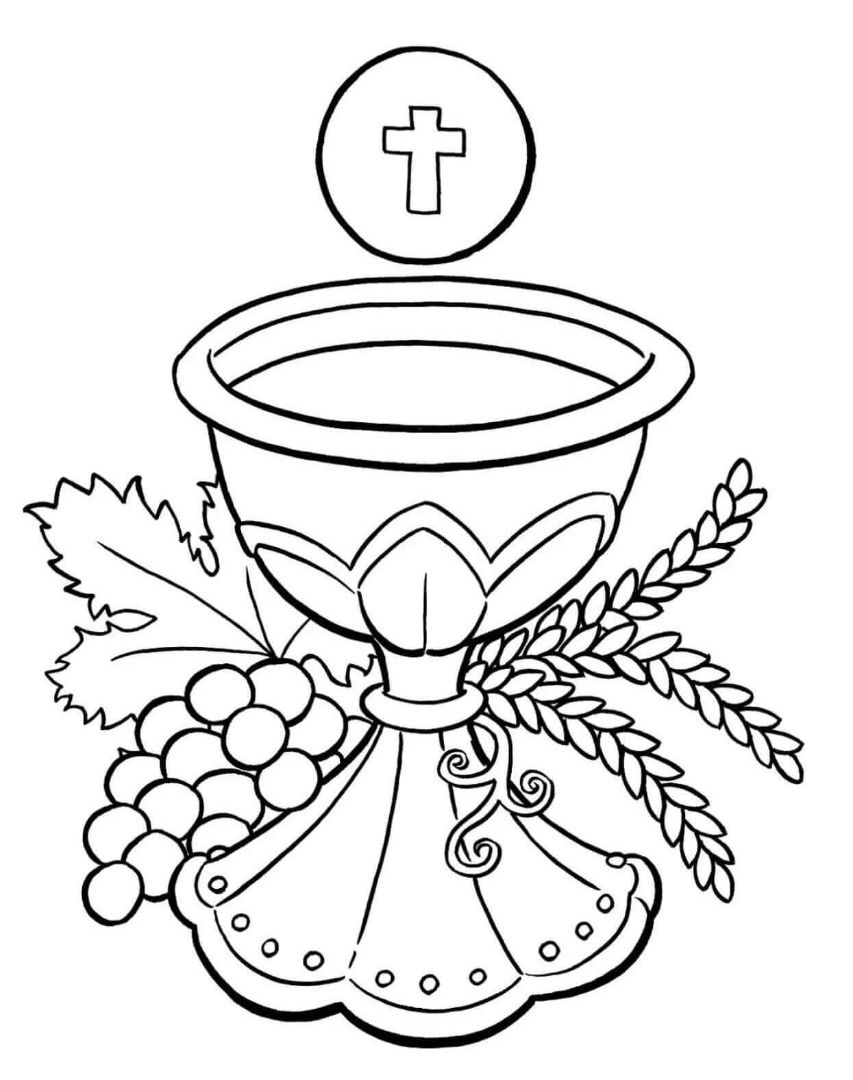 Free printable lent coloring pages