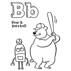 Top free printable letter b coloring pages online