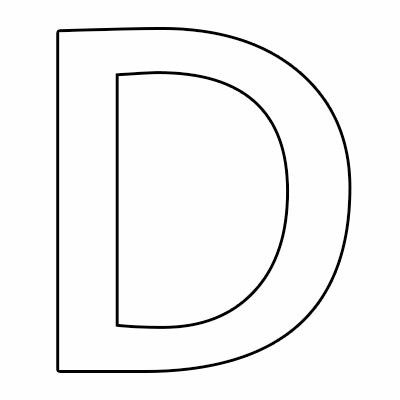 Printable letter d coloring pages free printable letters coloring pages lettering