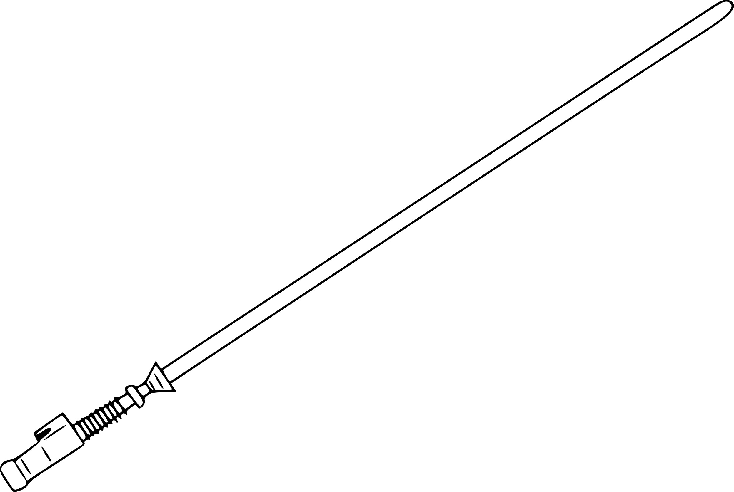 Star wars lightsaber coloring page