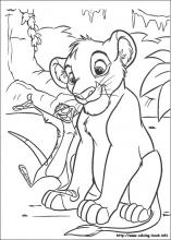 The lion king coloring pages on coloring