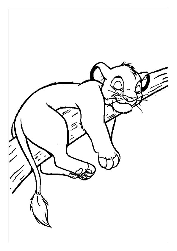 Lion king coloring pages free printable coloring sheets for kids