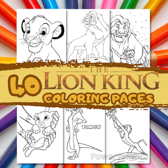 Lion king coloring pages coloring book for kid printable coloring pages coloring pages for adult cartoon coloring book for kids