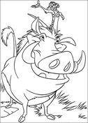 The lion king coloring pages free coloring pages