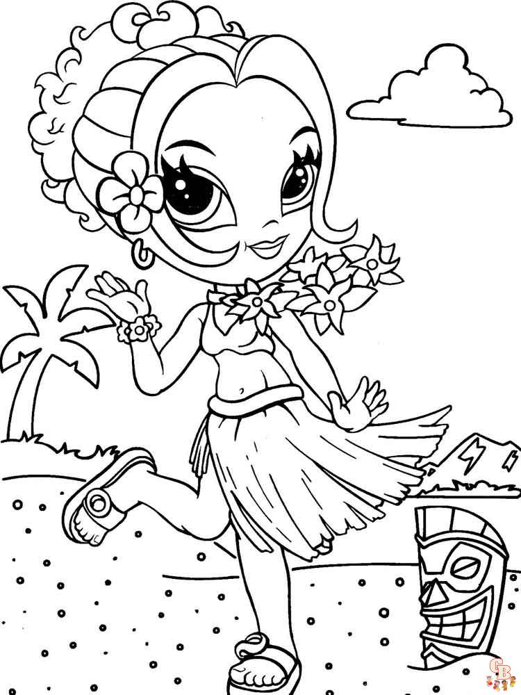 Lisa frank coloring pages free printable