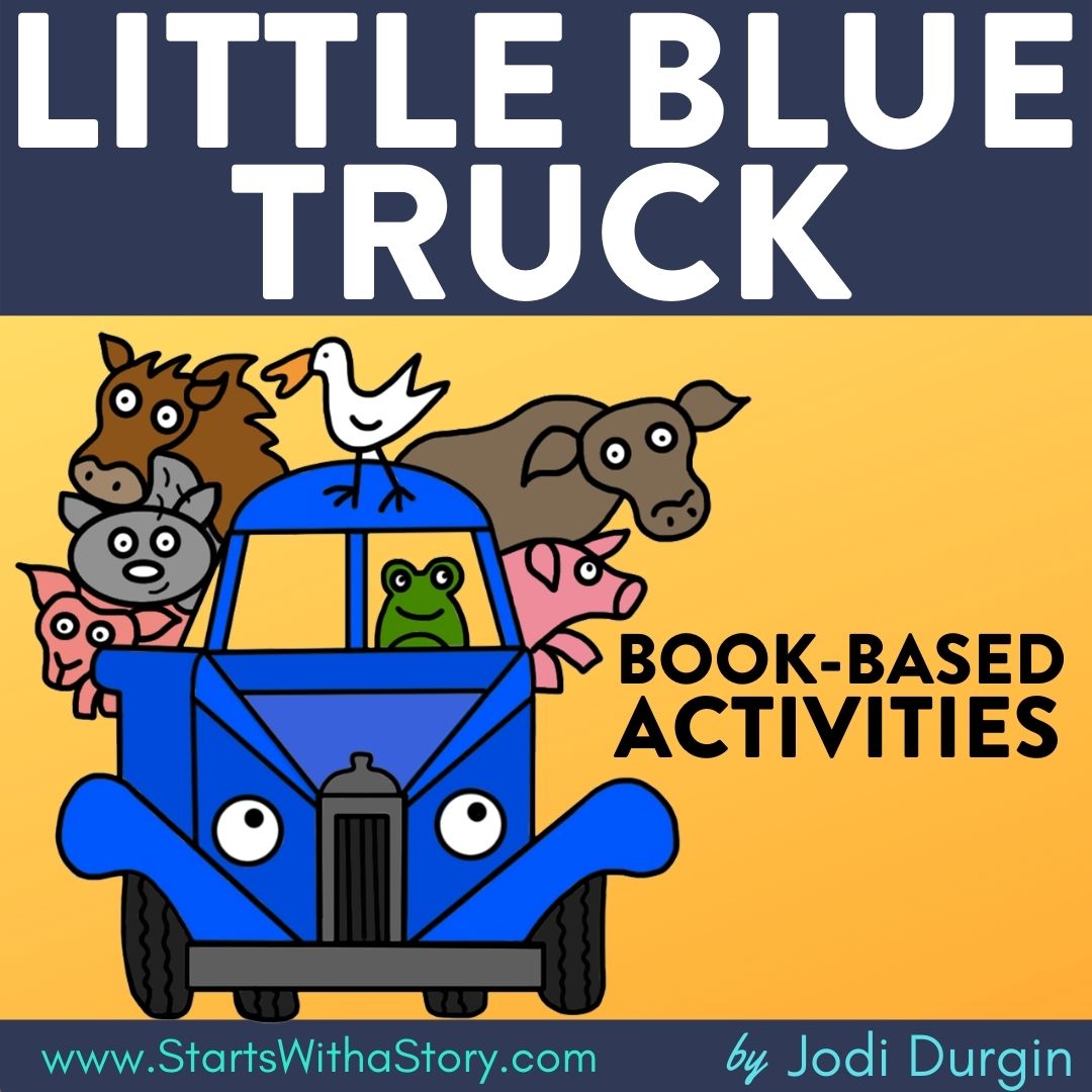 Little blue truck activities worksheets lesson plan ideas â clutter free classroom store