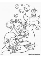 The little mermaid coloring pages on coloring