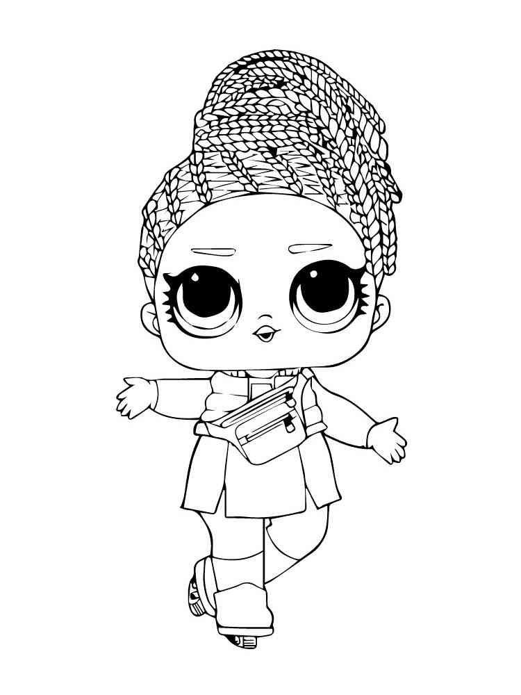 Lol dolls coloring pages