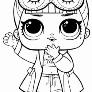 Lol surprise coloring pages printable for free download