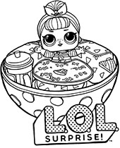 Lol surprise coloring pages to print