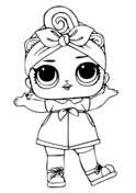 Lol surprise dolls coloring pages free coloring pages