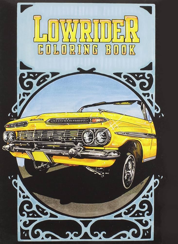 Lowrider coloring book nilsson oscar books