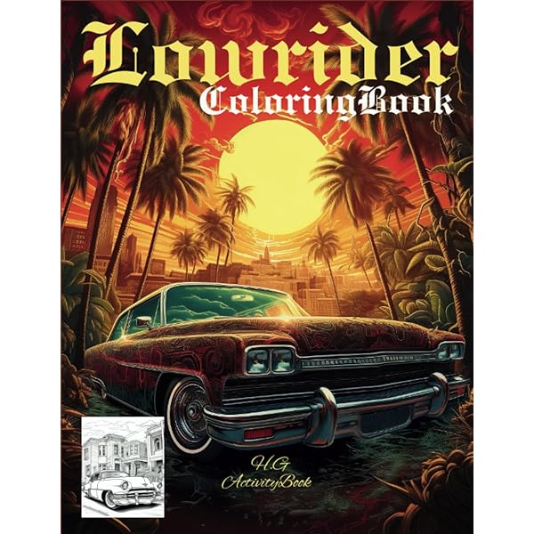 Lowrider coloring book nilsson oscar books