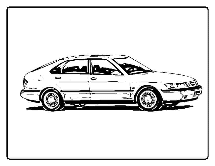 Your kids will love these cars coloring pages