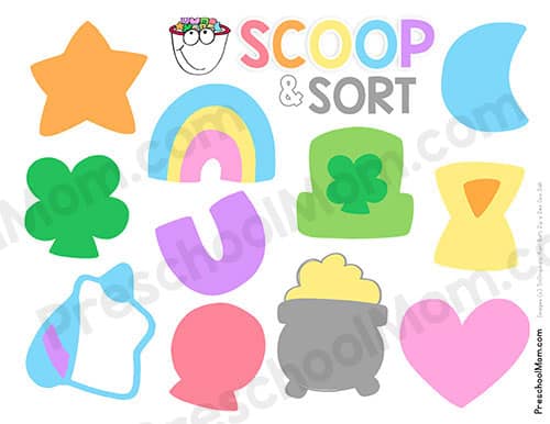 Lucky charms math printables