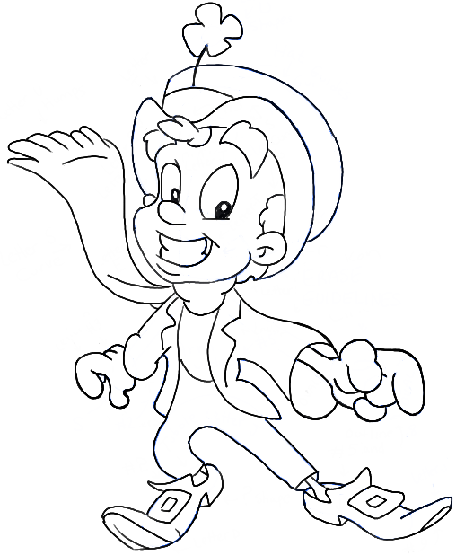 Lucky from lucky charms coloring pages fall coloring pages lucky charms leprechaun