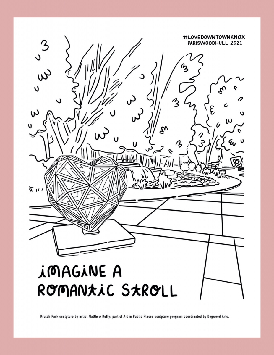 Creative coloring pages downtown knoxville