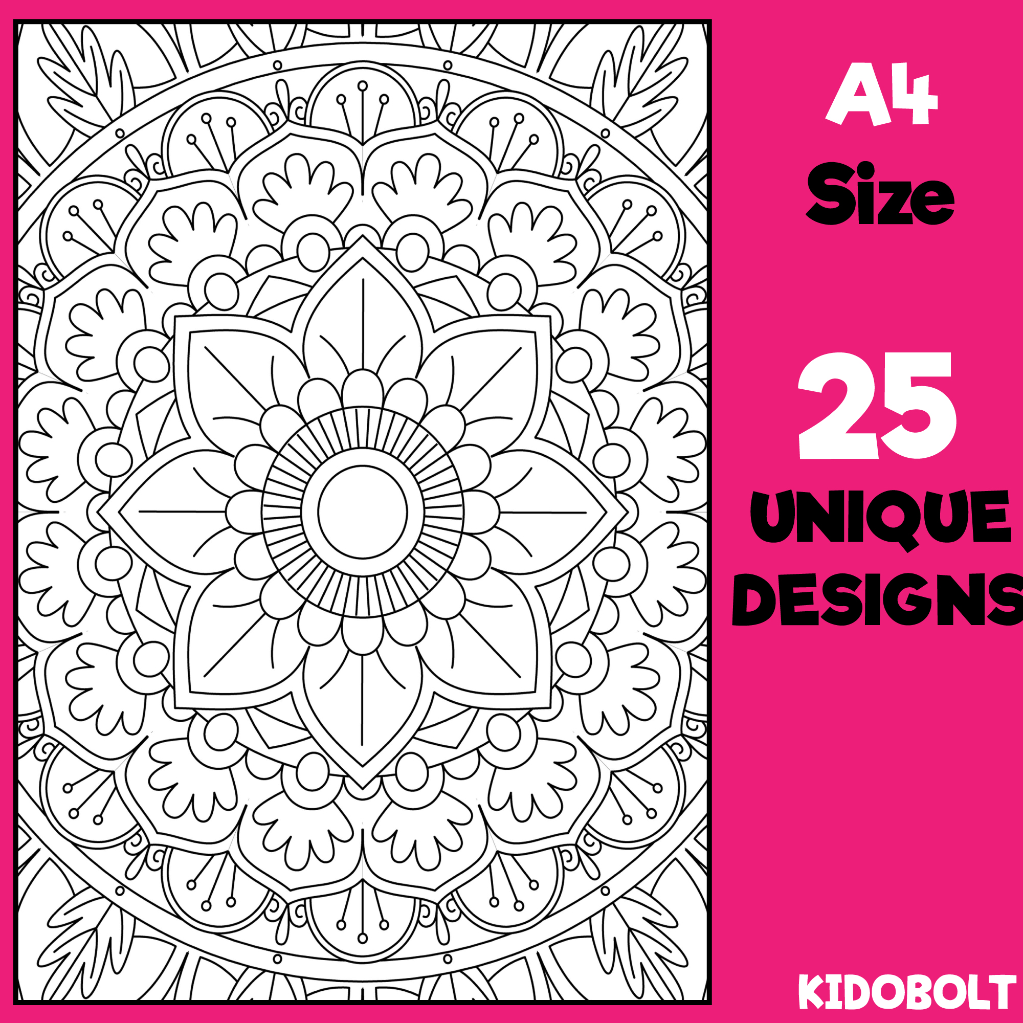 Mandala coloring pages vol made by teachers