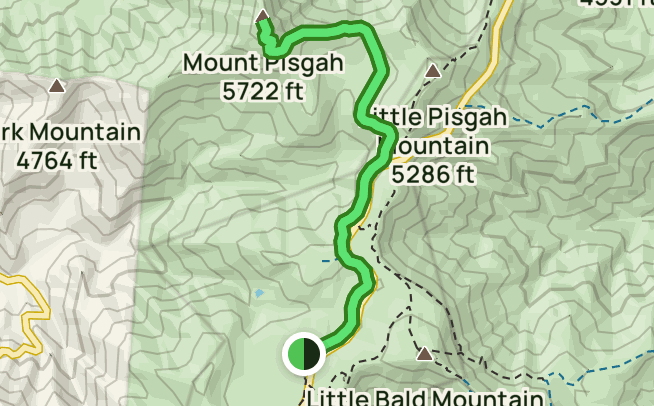 Mount pisgah trail north carolina