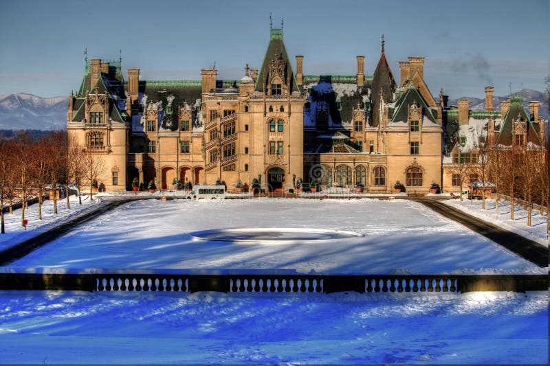Biltmore house stock photos