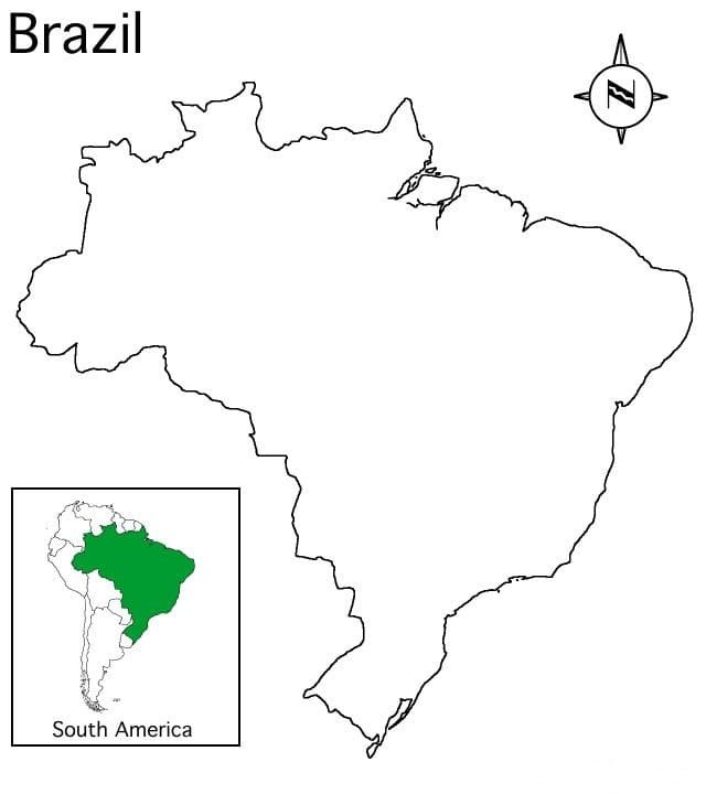 Brazil coloring pages printable for free download