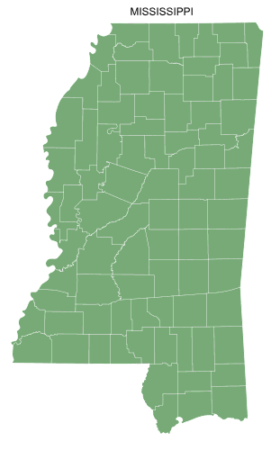 Mississippi county map printable state map with county lines â diy projects patterns monograms designs templates