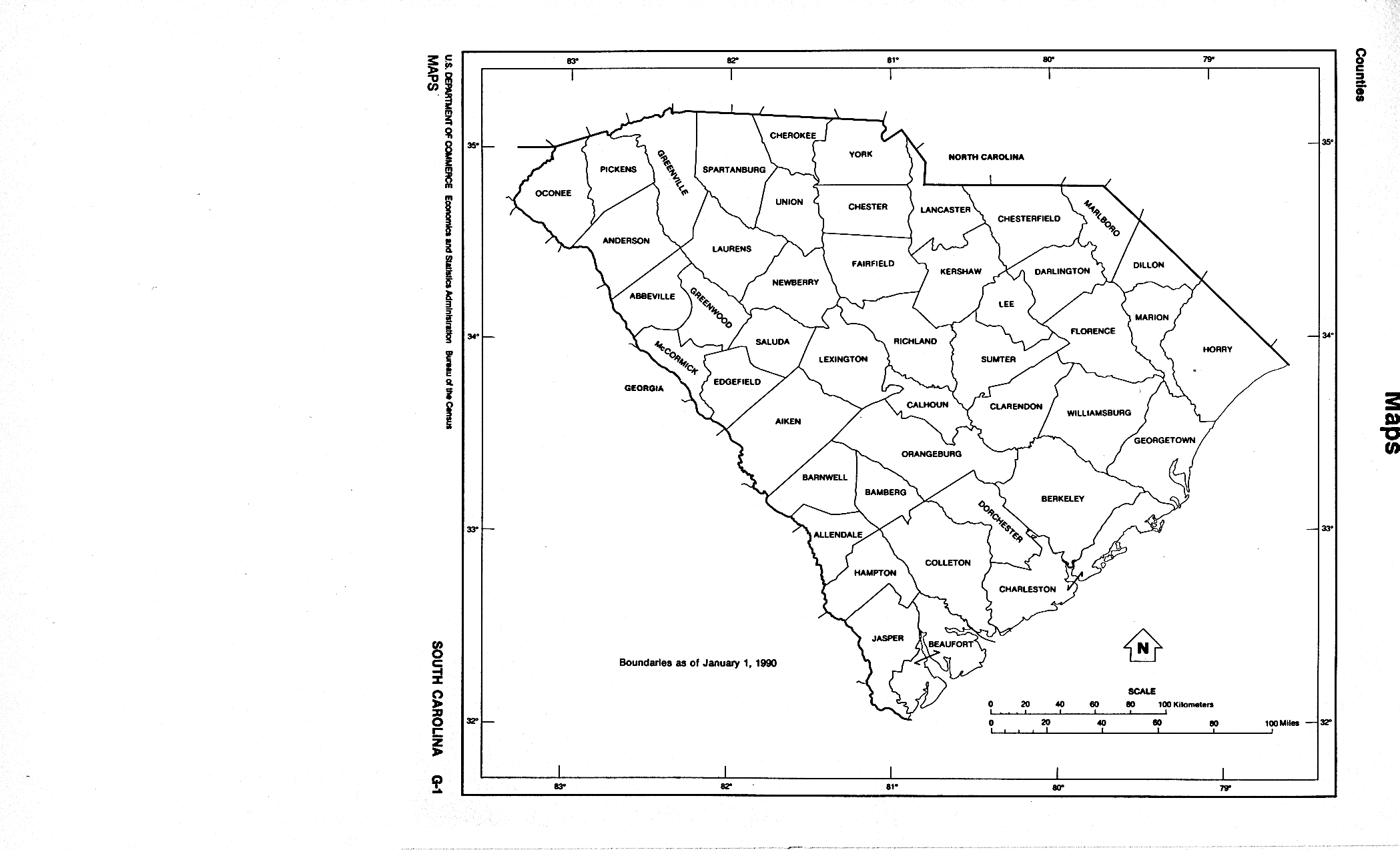 Us county outline